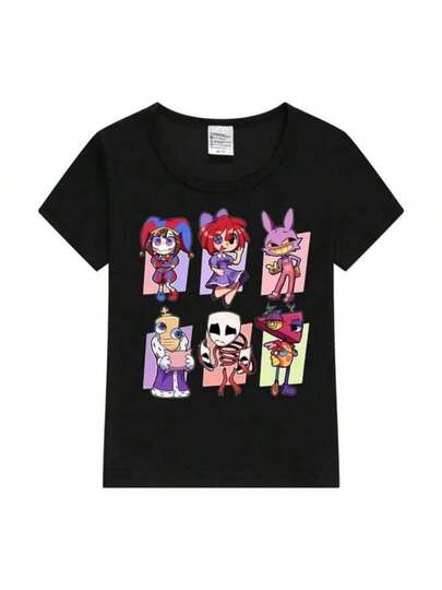 2026 NewThe Amazing Digital Circuse T-Shirts Children Short Sleeve Boys Girls Cartoon Pomnii Tops Casual Clothes Spring Summer Young Boy T Shirts Conjunto De Niña Mom And Daughter Matching Outfit Tv Girl Gifts For Teen Girls Ropa Para Niño Teen Boys Gifts Kids Christmas Outfits Clean Girl Aesthetic Clean Girl Aesthetic Christmas Shirts Girls Tops For Teen Girls Teen Shirts Juniors Girl Clothes Coats For Girls Boy Clothes For Kids Christmas Outfit For Girls Teen Tops Family Christmas Matching Clothes Boys Shirts Kids Girls Clothing Christmas Gift For Kids Happy New Year Gift