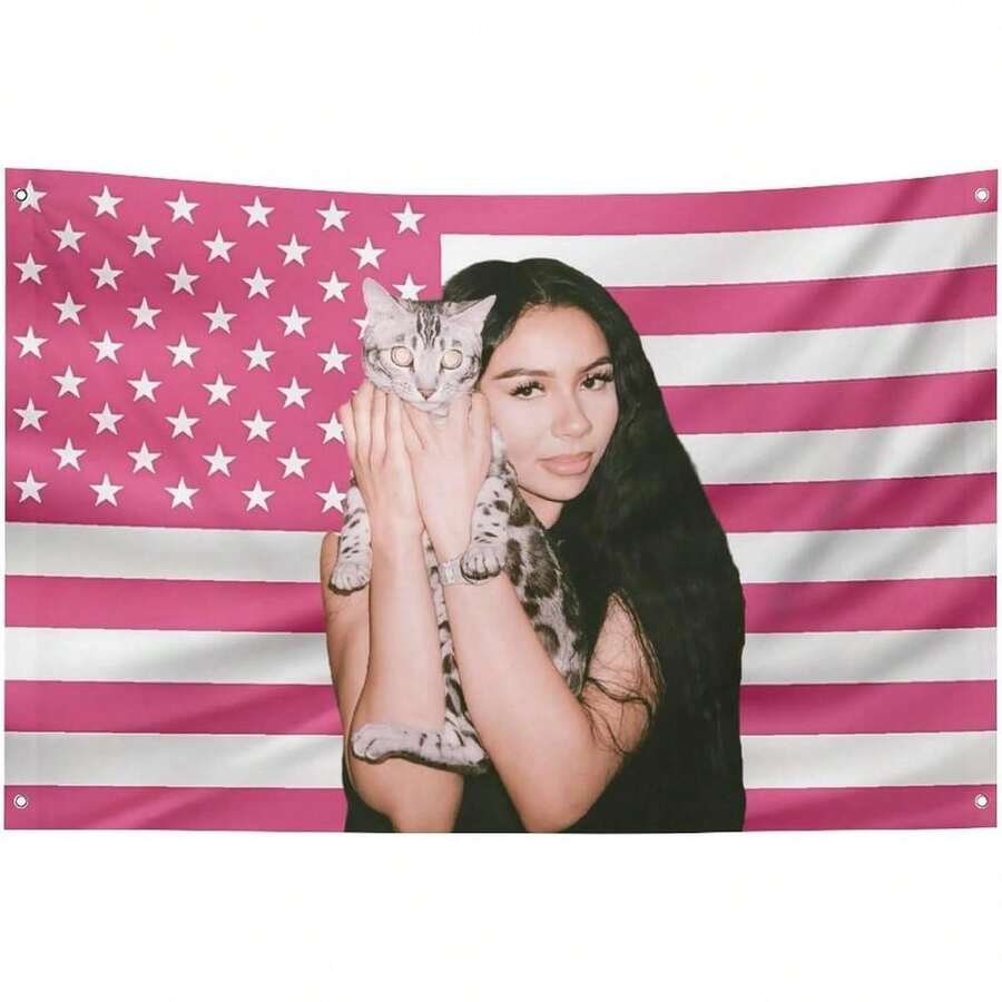 60in X 40in Interesting Mariah National Flag Wall Tapestry, 59 X 35. Inches,Poster Flag Gift For Room Decor,College Dorm, Bedroom,The Scientist Indoor And Outdoor, Funny Party Banner - 彩色 - 查看 1