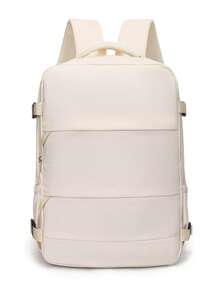 Mochila de mujer, mochila de viaje de gran capacidad, adecuada para ir al trabajo y a la escuela, bolso de portátil de moda, bolsa de viaje de negocios corta, adecuada para los viajes con Ryanair y Wizz Air - Multicolor - Ver 14