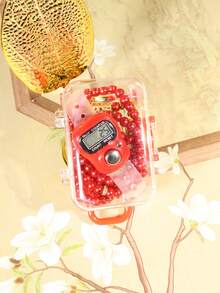 1pc Spring Breeze, Islamic Prayer Beads With Box & Counter, Ramadan Counting Tool - Multicolor - View 5