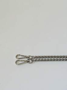 DIY Bag Chain Strap Multi-Color & Multi-Size Options Accessory For Handbag Handle Shoulder Strap Crossbody Strap Metal Replacement Chain For Women Bags Travel Accessories - Silver - View 7