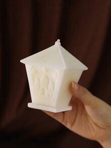 1-Piece White Candle, Mini Star And Moon Architectural Candle, Mini Scented Candle, Handmade Candle, Back-To-School Season, First Day Of School, Birthday Gift And Souvenir, Scented Candle.Holiday And Everyday Decorations - Multicolor - View 9