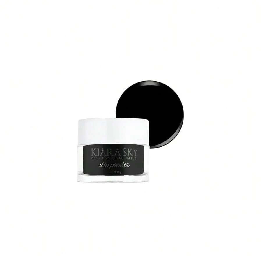 Kiara Sky Dip Powder Black Tones 1 Oz, Vegas Volt-6380 - BlackToBlack - 查看 1