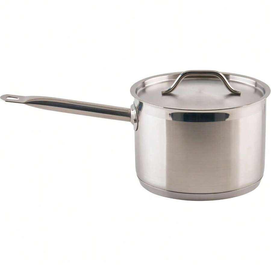mhjWinware Stainless Steel 4.5 Quart Sauce Pan with Coversleeping Bags - 219290476 - Ver 1