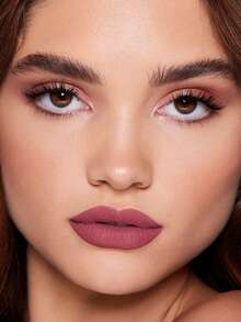 Pudaier 2支装【防水唇釉 | 色彩鲜艳，不粘腻，哑光红棕色唇釉 - 保湿，高显色度唇彩 - 完美的防晕染浪漫情人节礼物】 - 07+08 - 查看 2