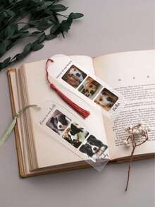 Personalized Photo Bookmarks, Valentine's Day Gifts, Reading Gifts, Photo Gifts, Loving Reading Gifts, Gifts For Her, Custom Photo Acrylic Bookmarks - Multicolor - View 2