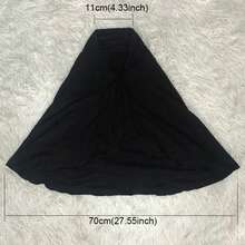 1件装女士经典印花长款系带头巾，时尚休闲印花头巾，适合日常生活、节日、聚会、礼拜、祈祷等场合。 - 豹紋綁帶帽 - 查看 3