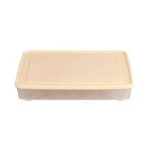 Conteneur beige pour la congélation rapide des aliments et organisateur de réfrigérateur : idéal pour l'élimination des déchets et le gaspillage alimentaire. - Multicolore - Voir 1