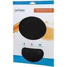 Manhattan 423526 Mouse Pad, color , 6 mm(230L x 350A mm Negro) - Multicolor - Ver 7