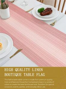 1 chiếc khăn trải bàn trang trí nhà cửa thiết kế ombre trang nhã, thích hợp cho nhà bếp, bàn ăn, tiệc tùng, phòng khách, lò sưởi, trang trí cửa kính, có nhiều kích cỡ khác nhau. - Hồng - Xem 10