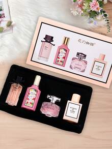 4-Piece Women's Perfume Gift Set - High-Quality, Lightweight Fragrances With A Long-Lasting And Captivating Signature Scent. Charming And Long-Lasting, This Set Is Perfect For Mothers, Girlfriends, Best Friends, And More. It's An Ideal Gift For Holidays, Birthdays, And More. - Hương hoa - Xem 11