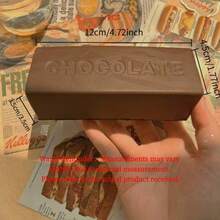 超逼真的黄油棒和巧克力棒形状的减压玩具：这些超级柔软、可捏的Squishee玩具触感柔软，回弹缓慢，设计可爱、富有创意，让你爱不释手。 - 彩色 - 查看 11