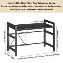 Baker's Racks - 3 ชั้นสีดำ - ดู 7