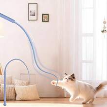 1pc Realistic Mouse Tail Cat Toy - Multicolor - View 2