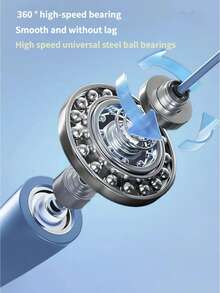 2-In-1 Weighted Ball Jump Rope Trainer | Detachable Weighted Ball & Dual-Use Design | Mechanical Counter & Adjustable Weight - Multicolor - View 9