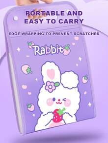 13层大容量手持式风琴文件袋 - 带标签贴纸，按科目分类，适用于中小学生，学生专用试卷整理器，办公文件收纳 - 手提文件收納袋 - 查看 3