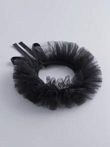 1 chiếc cổ áo giả phồng bằng lưới kiểu cổ điển, phụ kiện Halloween, cổ áo xếp ly kiểu cung đình, trang trí cổ cho lễ hội hóa trang. - Nhiều màu - Xem 14
