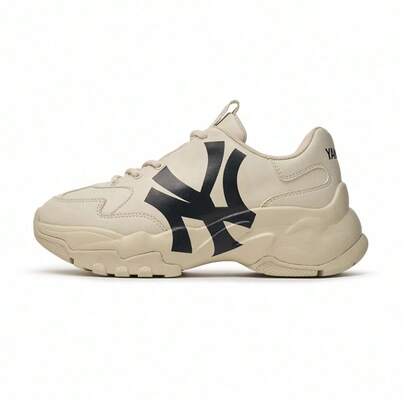 MLB Unisex NY Thick Sole Casual Sneakers 3ASHC104N