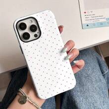 Funda de Teléfono 2 en 1, Textura Mate, Antihuellas, Resistente al Sudor, Duradera, a Prueba de Golpes, Protección de Moda, Compatible con iPhone 16, 15, 14, 13, 12, 11, 8, 7, Plus, Pro, Max, etc., Diseño de Moda, Funda Protectora para Teléfono, Regalo de Cumpleaños Perfecto - Colores mixtos - Ver 4