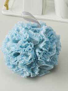 Large Lace Flower Bath Puff, Soft Bubble Bath Ball, Ideal Valentine's Day Gift