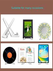 Acrylic Display Stand, Suitable For Coins, Medals And Badges - Transparent Plastic Desktop Holder, Bohemian Style, No Electricity Required - Multicolor - View 4