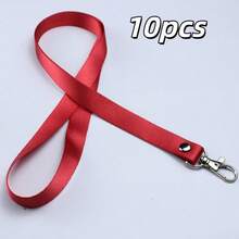 Customized ID Badge Lanyards, Suitable For School Students, Company Employee ID Card Lanyards, Event, Press Conference, Exhibition Badge Lanyards, Teacher's Day Customized Lanyards, - Multicolor - View 13