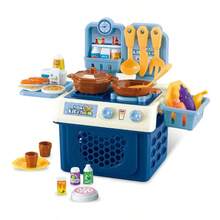TendenciaJuguetes De Cocina Para Niños Frutas Y Utensilios De SimuCalidad premium - Azul - Ver 9