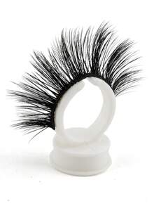 SHIDISHANGPIN 4pairs Pointed Cat Eye False Eyelashes - Black - View 4