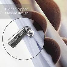 三件套（1个被套，2个枕套，不含填充物），可爱沙滩企鹅图案印花床上用品套装，柔软舒适，卧室装饰，适合全屋使用，简约高端，拉链封口，可机洗，精美礼品 - 7465+SJT+W - 查看 8