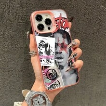 Phone Case: Old Street H-HellstarS Fashion Hot Style  17 16e 16 15 14 13 12 11 Mini Pro Max Air X XR XSMAX 8 7 Plus Anti-Drop Matte Back Cover Protective Case Gift Funda Para  17 Pro Forros Para  Cheap  17 Case - Màu hỗn hợp - Xem 7