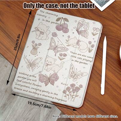 360° Rotating Foldable Protective Case, Easily Protects Your IPad: Smart Protective Cover Suitable For IPad Air 6, Air 5, Air 4 And IPad 10 (10.9 Inch), Compatible With IPad Pro 2024, IPad Air M3/A16 2025 - Perfect For Busy Meetings, Travel Adventures And Comfortable Home Leisure