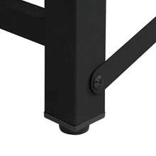 vidaXL Base para máquina de lavar louça 2 peças preto 64 x 55 x 32,5 cm preto - Preto - Ver 7