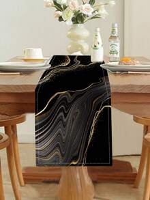 1 tấm trải bàn/khăn lót bàn họa tiết hình học, thích hợp cho các dịp lễ, tiệc tùng, sinh nhật, bữa tối, trang trí bàn ăn nhà bếp và phòng ăn, trang trí nhà cửa quanh năm. - Nhiều màu - Xem 18