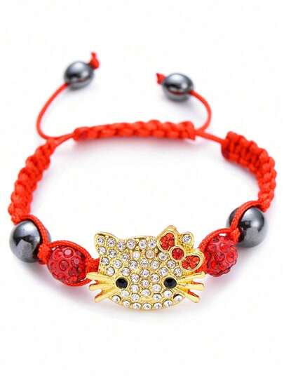 1 chiếc vòng tay hạt cườm nhiều màu sắc dễ thương của , vòng tay  Melody đáng yêu dành cho bé gái, vòng tay đôi, quà sinh nhật, quà Halloween, quà năm mới, quà Lễ Tạ ơn, quà dự tiệc, quà Ngày Valentine.