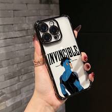 Creative Cool Comic I-Invincible S Hot-Selling Phone Case Compatible With  17/16e/16/15/14/13/12/11 Mini/Pro/Max/Air/X/XR/XSMAX/8/7 Plus Shockproof Transparent Soft Back Case Funda Para  17 Pro Forros Para  Cheap  17 Case - Mixed Colors - View 2