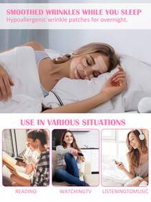 180pcs. Facial Lifting Invisible Patch, Facial Lifting Tape, Invisible Lifting Patch, Transparent And Seamless Tightening Facial Nasolabial Contouring Patch, Lifting And Fixing Facial Muscles, Shaping Good Facial Lines. Lifting Sagging Skin Wrinkles, Double Chin, Chin, And Eyes, 120/80/40/20pcs. - White - View 5