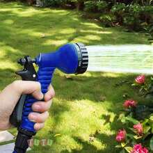 Manguera De Jardin 22 Metros Expandible Retractil Extensible Con Pistola Rociadora De Agua, Set De Manguera De Agua TelescóPica Para El Hogar, Pistola De Lavado De Autos De Alta PresióN, Equipo De Riego Para El JardíN - Azul - Ver 4