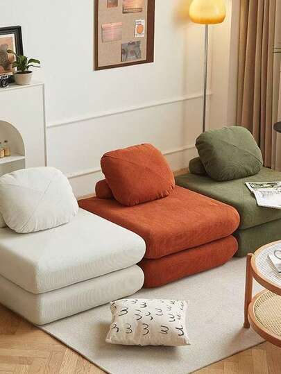 1 st hopfällbar bäddsoffa, golvsoffa, bäddsoffa i högdensitetsskum, lämplig för vardagsrum, gästrum, sovrum