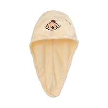 Miniso Line Friends Maltese Series Embroidered Hair Towel (Golden Retriever Style) - Super Absorbent Microfiber Material, Cute Puppy Embroidery Detail, Quick-Drying For Post-Shower Hair Care & Daily Use(1 PC) - Yellow - View 7