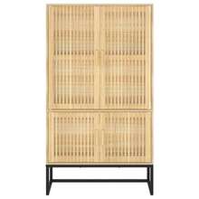 vidaXL Mueble de buffet 70x35x125 cm madera de ingeniería - Marrón - Ver 5