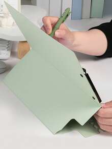 A4 Paper Clip Board, Multi-Functional File Folder, Stationery Organizer For Students And Office Use, Back To School Supplies