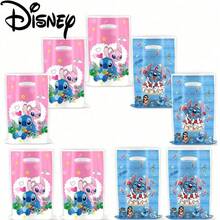 10/30pcs Blue & Pink Stitch Candy Bags, Gift Bags For Home Birthday Party Decoration, Wedding Favor Bags, Return Gifts Bags