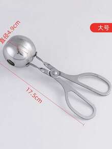 Molde de acero inoxidable para hacer albóndigas y bolas de pescado, utensilio de cocina para el hogar para formar albóndigas y bolas de arroz - Multicolor - Ver 15