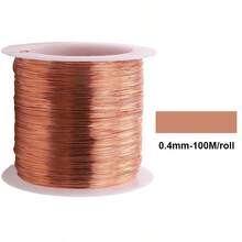 100m/Roll 0.3/0.4mm Gold/Silver Metal Wire, For DIY Bracelets And Necklaces, Non-Fading Beads, Jewelry Cord, Handmade