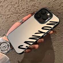 Funda para teléfono con fuente de ciclismo elegante, compatible con iPhone 17 16 15 14 13 12 11 Pro Max AIR 14 15 16 Plus XS XR X 8 7 SE 2020. - Negro - Ver 1