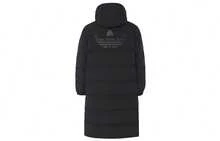 adidas originals PUFFER保暖防風拉鍊長袖長羽絨外套男款黑色 - 黑色 - 查看 2