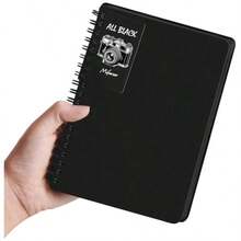 5 Inchx Inch Premium Black Paper Mixed Media Sketchbook, Bound Art Journal Sketchbook, 70 Sheets 110 GSM - Drawing Black Paper Adults Beginners Artists. Black - 110gsm-black Paper - View 2
