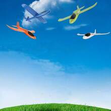 4-Piece/6-Piece Airplane/Flying Toy, 17.5-Inch Large Throwing Foam Airplane/Glider, 2 Flight Modes, Girl's Birthday Gift, Suitable For Boys Aged 3-12 Outdoor Sports Games. - 手拋飛機-6只裝 - 查看 6