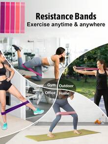Bộ dụng cụ tập Yoga và Pilates (11 món) - Thiết bị tập thể dục tại nhà dành cho nữ, bao gồm dây kháng lực, bóng Pilates mini, vớ yoga, dây kéo giãn, miếng đệm đầu gối yoga, vòng yoga điều chỉnh được, thích hợp cho việc tập luyện chân, tay, đùi và cơ bụng tại nhà, phòng tập yoga hoặc phòng gym. - Nhiều màu - Xem 6