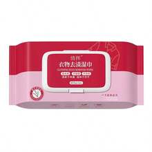 20/80/160pcs Portable Laundry Wet Wipes, One-Time Dual-Effect Cleaning For Clothes And Shoes, Essential For Home And Travel